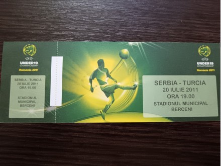 Srbija-Turska U-19 20.7.2011