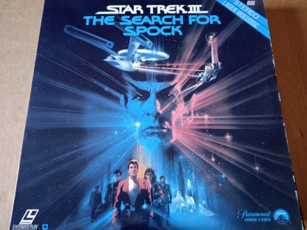 Star Trek III - The Search For Spock, Laserdisc
