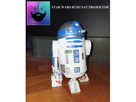 Star Wars R2-D2 sat + projektor - RARITET
