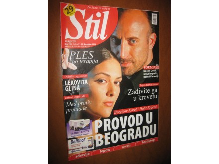 Stil Magazin br.198 (2010.) Berzigar Korel i Halit Erge