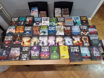 Stiven King - komplet 12 knjiga