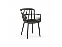 Stolica modernog dizajna Eva -CRNA-