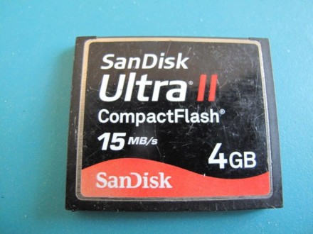 SunDisk Ultra 4GB - Compact Flash CF memorijska kartica