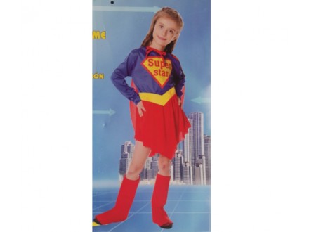 Super Girl deciji kostim