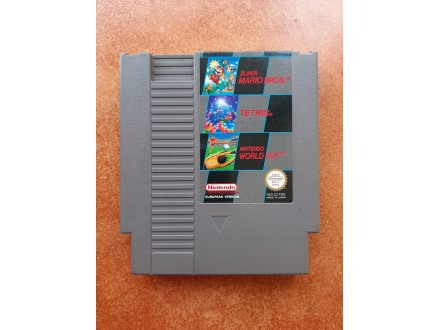 Super Mario Bros / Tetris / World Cup Nintendo NES