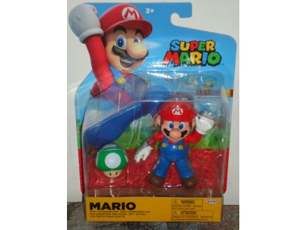 Super Mario - Mario with 1-Up Mushroom