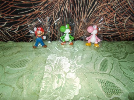 Super Mario igracke - Super Mario , Birdo i Yoshi - 6cm