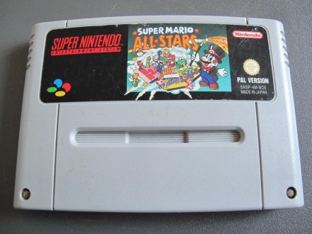 Super Nintendo igra - SUPER MARIO ALL STARS