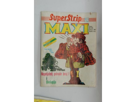 Super Strip Maxi - posebni broj - kolovoz 1987