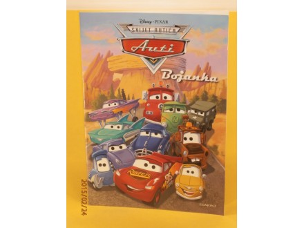 Svijet autića Auti Disney Pixar Bojanka