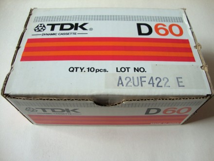 TDK D 60 (Type I) (x8 + Originalna kutija)