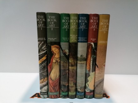 THE BOOK OF ART KOMPLET 1-7