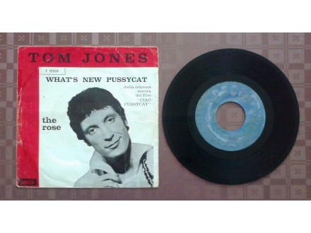 TOM JONES - What`s New Pussycat? (singl) Made in Italy