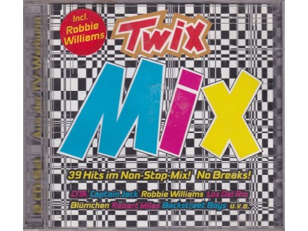 TWIX MIX 2CD inc.ROBBIE WILIAMS,Backstreet Boys,C.Jack