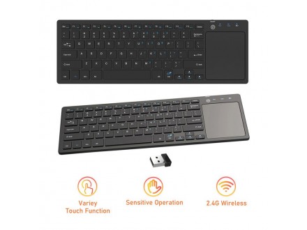 Tastatura Wireless sa touchpadom Asus KB001  crna