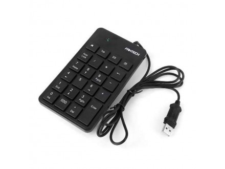 Tastatura numericka zicna FTK-801 crna FANTECH