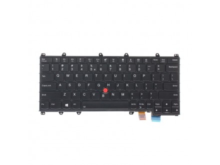 Tastatura za laptop Lenovo ThinkPad X380 Yoga crni frejm
