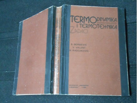 Termodinamika i Termotehnika zadaci sa teor.osnovama