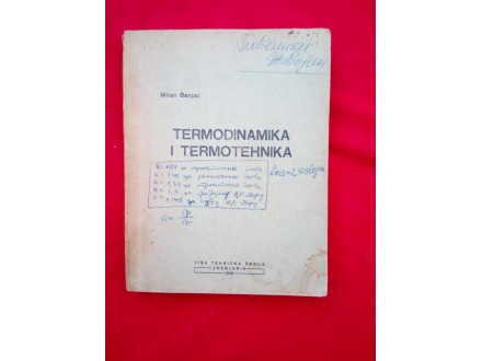 Termodinamika i termotehnika  Miolan Banjac
