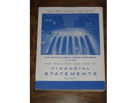 The Analysis and Use of Financial Statements - Report