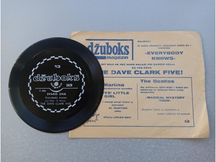 The Dave Clark Five - Everybody knows, džuboks flexi 13