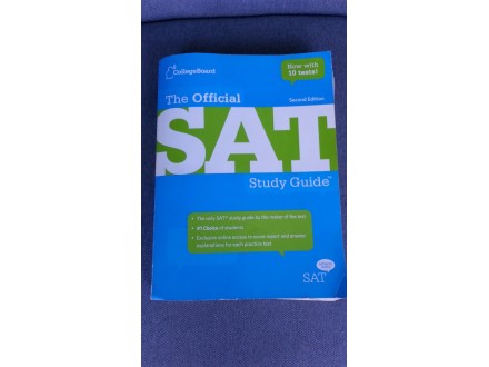 The Official SAT Study Guide + 10 tests - College Board