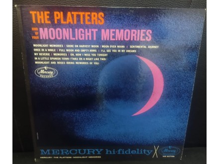 The Platters - Sing Of Your Moonlight LP (MINT,1963)