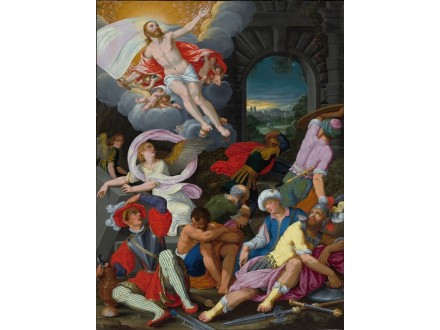 The Resurrection of Christ (1622) Johann König (German,