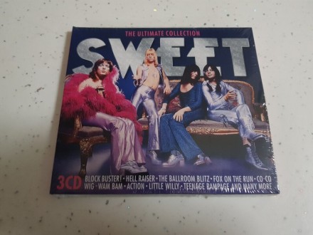 The Sweet - The Ultimate Collection 3CD, Novo