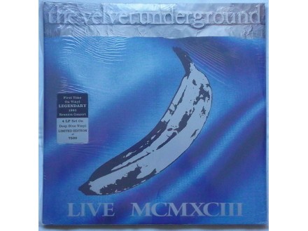 The VELVET UNDERGROUND - 4LP Live MCMXCIII