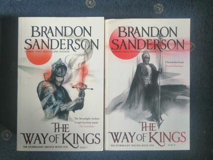 The Way of Kings, Brandon Sanderson, part 1 and 2