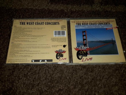 The easy rider generation in concert, The west coast