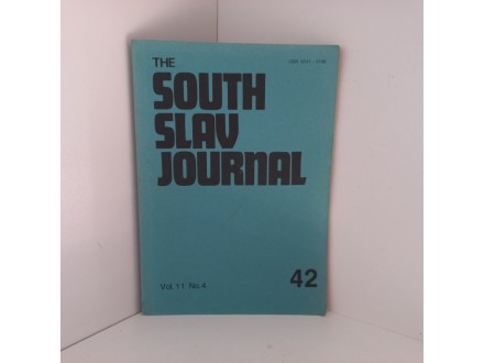 The south slav journal Vol.11 No.4      42