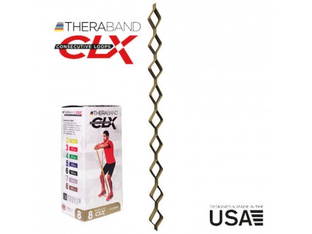 Thera Band CLX Loop Gold, fitnes traka