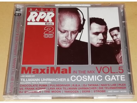 Tillmann Uhrmacher & Cosmic Gate ‎– MaxiMal In The Mix
