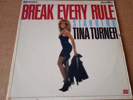 Tina Turner - Break Every Rule, Laserdisc