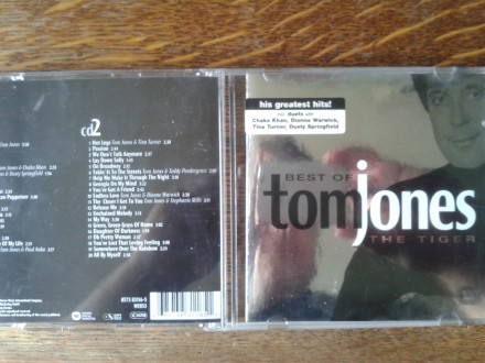 Tom Jones - Best of Tom Jones; The Tiger  2 CD