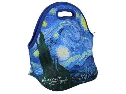 Torba za užinu - Van Gogh, Starry Night, 30x28 cm - Van Gogh