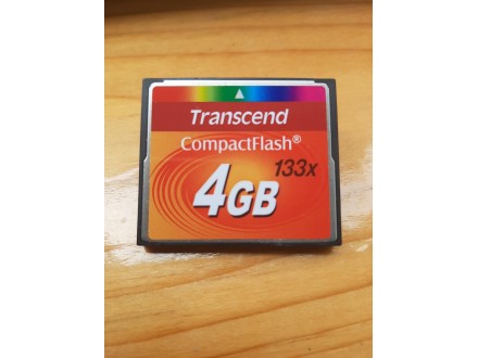 Transcend Compact Flash 4GB Memorijska Kartica