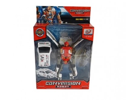 Transformers Conversion robot CRVENI