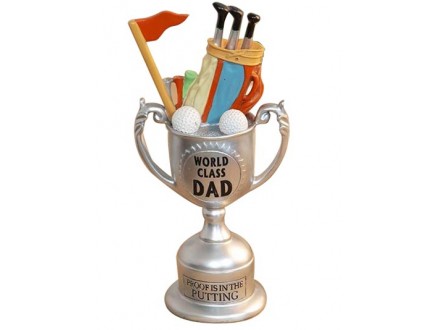 Trofej - Worlds Class Dad Proof Is In The Putting Trophy