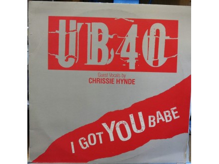 UB40 - I GOT YOU BABE, 12`, MAXI-SINGLE