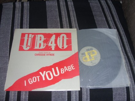 UB40 ‎– I Got You Babe 12` Maxi singl Jugoton 1985.