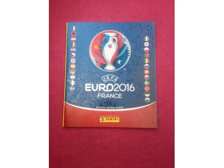 UEFA Euro 2016 France Panini album - NOVO!