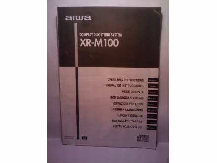 UPUTSTVO-AIWA XR-M100 COMPACT DISC STEREO SYSTEM