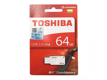 USB Flash memorija Toshiba 64GB 3.0 bela