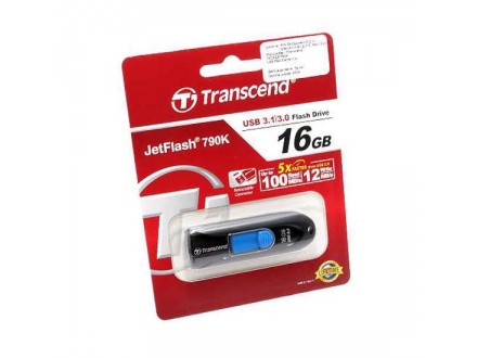USB Flash memorija Transcend 16GB 3.1 crno-plava