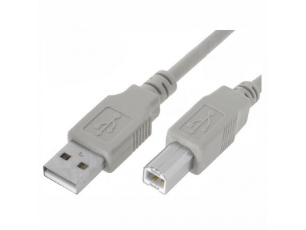 USB Kabl-Rotronic Secomp USB 2.0 AM-BM beige 1.8m