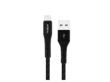 USB data kabal Moxom MX-CB28 microUSB 1m crni