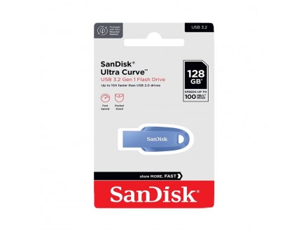 USB flash memorija SanDisk Ultra Curve 3.2 128GB plava